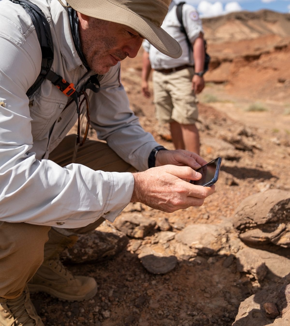 Fossils found with INFINITI in the Gobi Desert