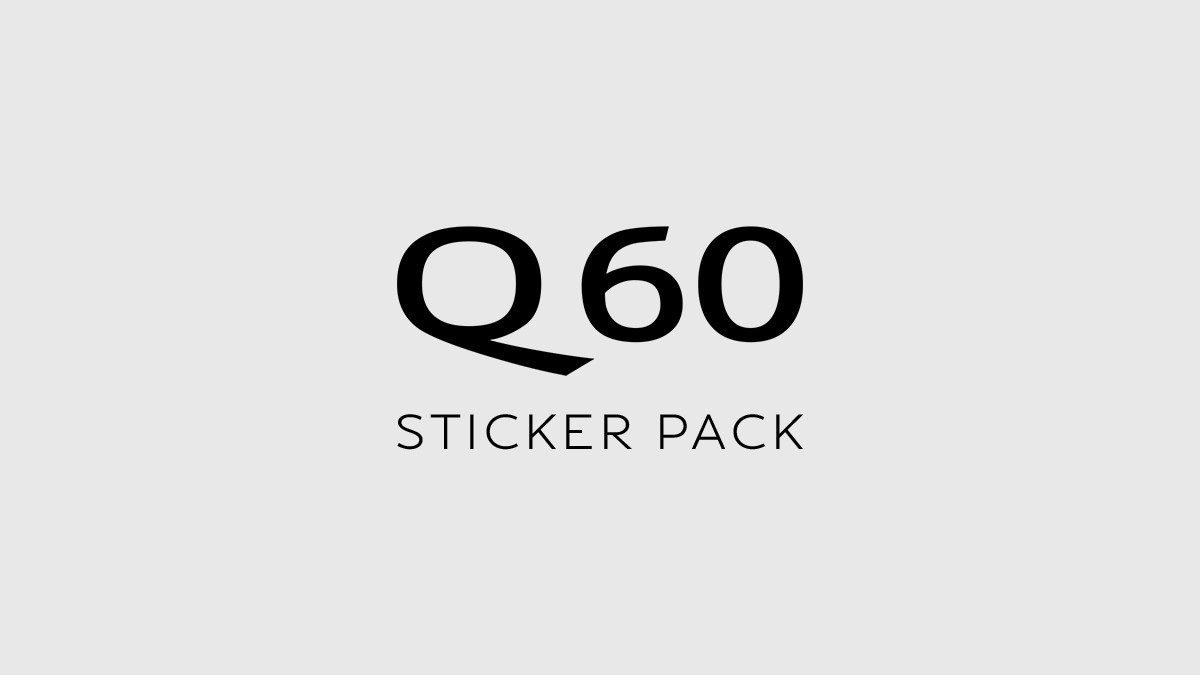 Q60 Sticker Pack Demo