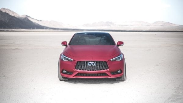 INFINITI Q60 Red Alpha Red Sport 400 tuned by AMS Performance