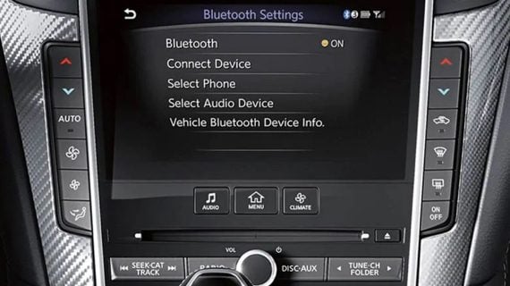 INFINITI Connect to Bluetooth Devices