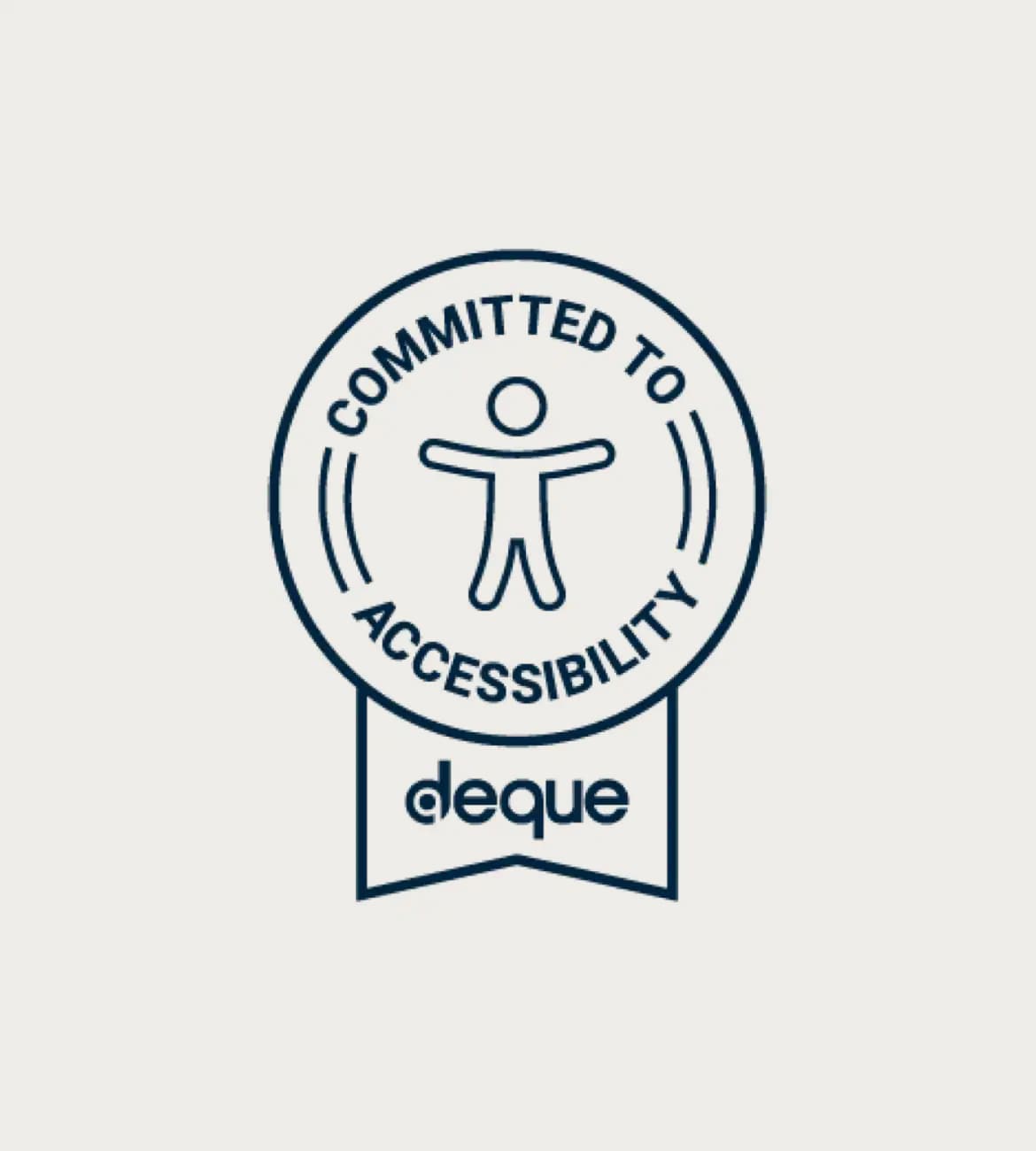 Deque accessibility logo