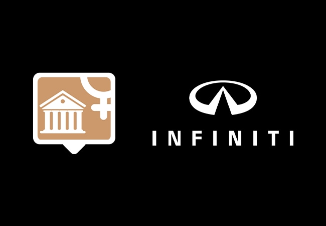 Image of the National Women's History Museum icon shown with INFINITI logo