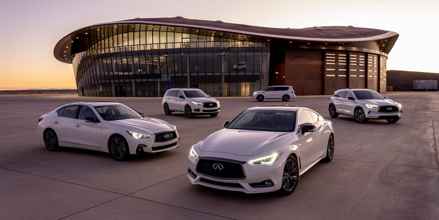 INFINITI at Spaceport America in New Mexico 30th Anniversary Celebration | INFINITI Edition 30 Luxury Vehicle Lineup