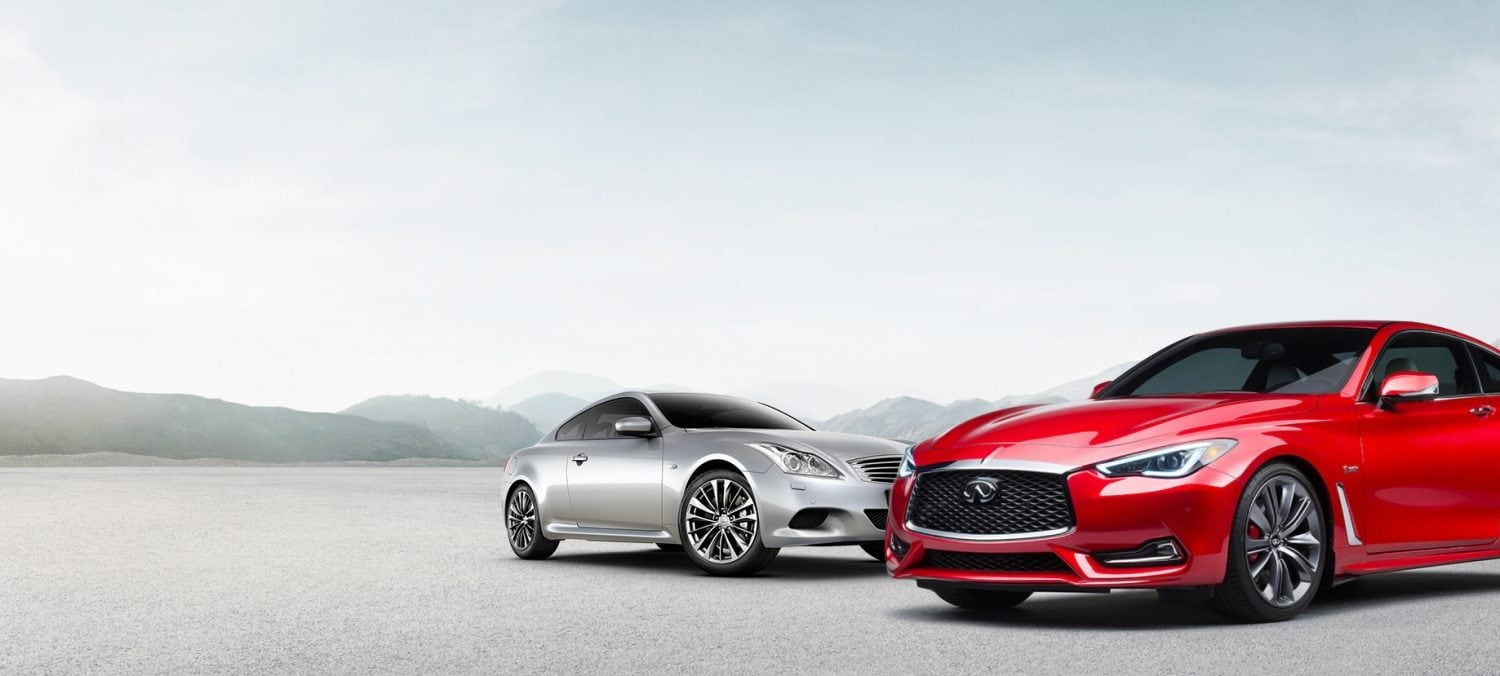 Evolution of the Infiniti coupe, from the G35 to the 2017 Q60