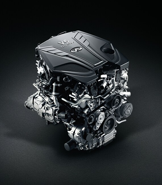 2023 INFINITI Q50 3.0-liter V6 engine