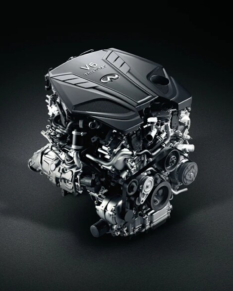 2023 INFINITI Q50 3.0-liter V6 engine