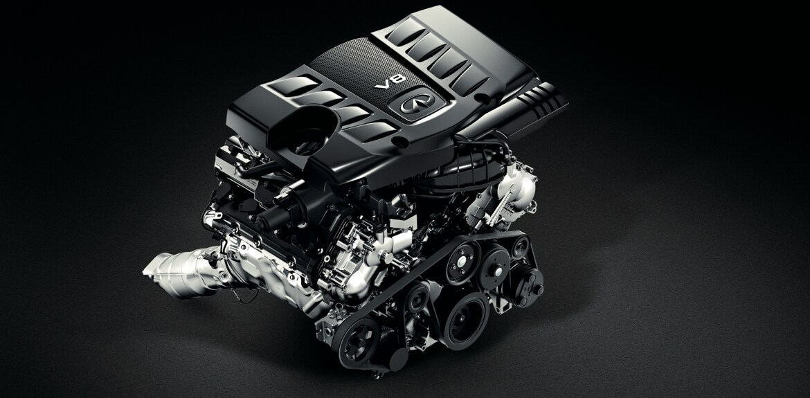 2023 INFINITI QX80 V8 Engine